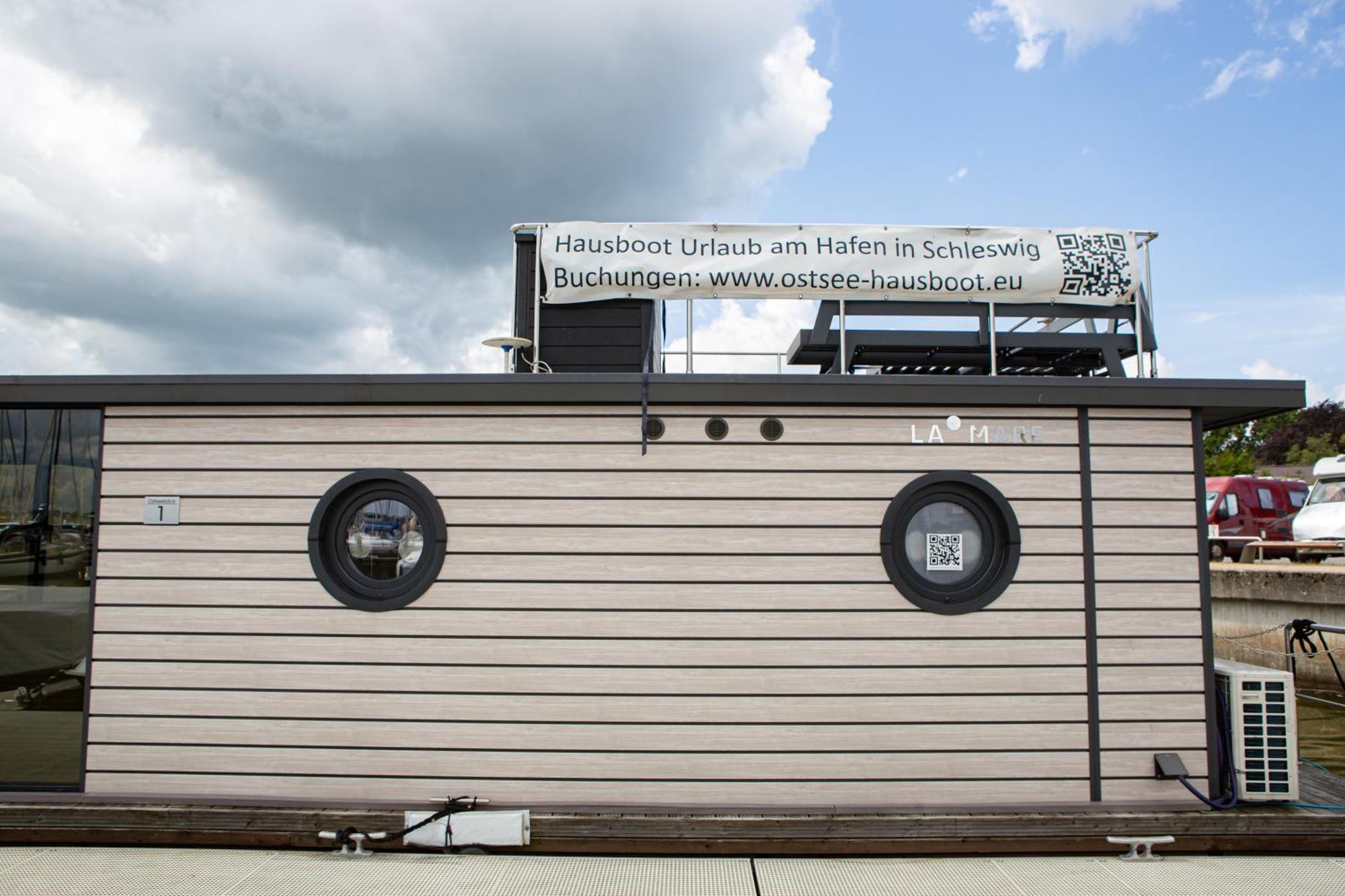 Ostsee Hausboot Schleswig Ostseeblick 1 מראה חיצוני תמונה