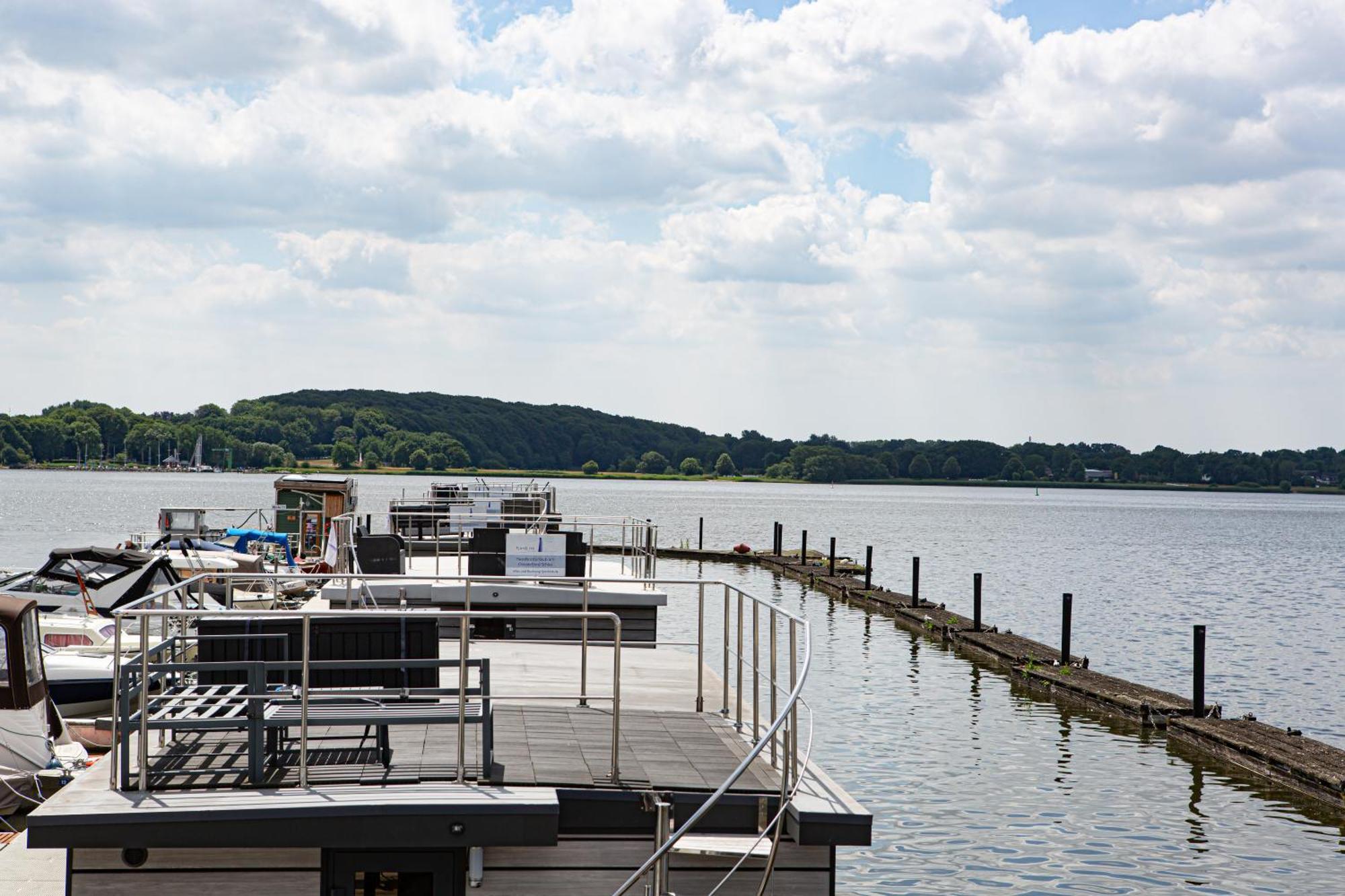 Ostsee Hausboot Schleswig Ostseeblick 1 מראה חיצוני תמונה
